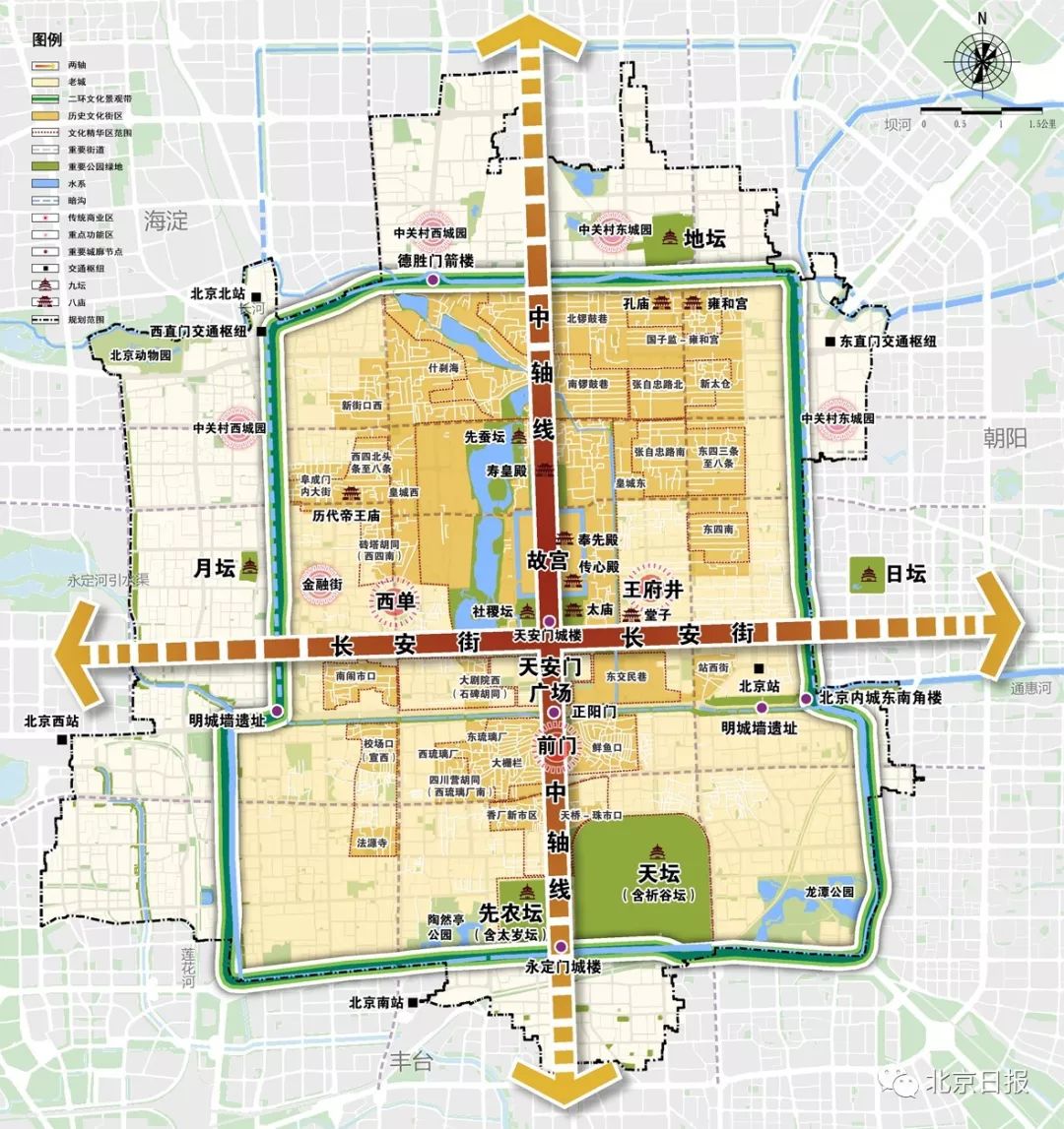 图1 空间结构规划图